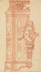 Projektowanie mebli - elewacja cokołu lub obudowy